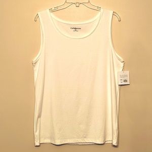 Croft & Barrel Women’s Layering Tank Scoop Neck Cream XL